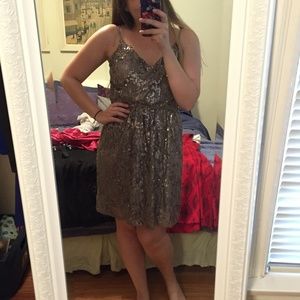 Express Lace and Sequin Party Dress